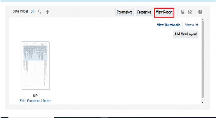 Click on View Report