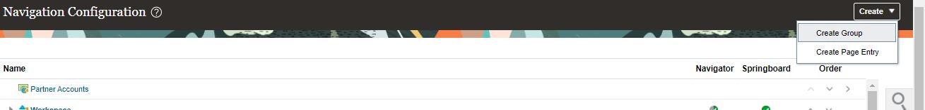 Create sandbox Page Entry