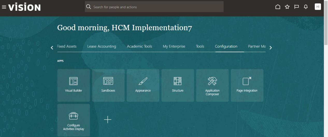 Login to your Fusion Application