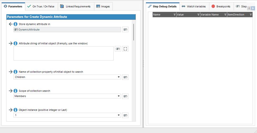 Search Criteria configured using NativeType and NetName