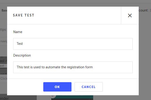 fill the test case name