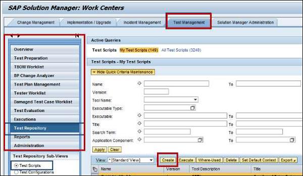 Key features of SAP Solution Manager